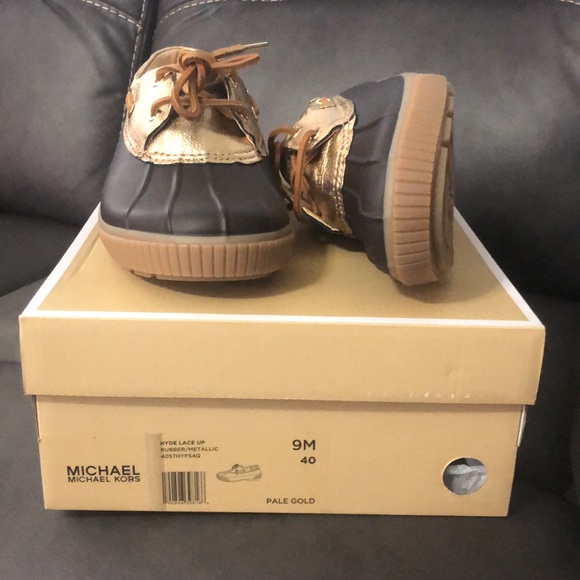 MK rain boots. Brand new, never worn with box. - Picture 2 of 3